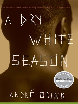 cover image of A Dry White Season
